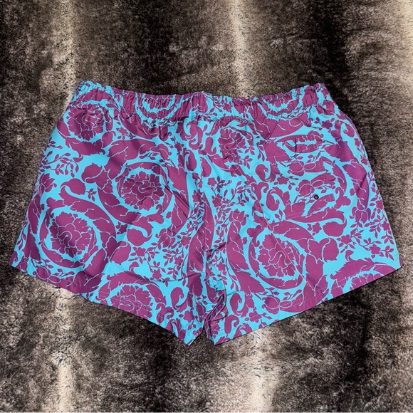 Versace Baroque Swimsuit in Purple & Teal - Picture 5 of 5